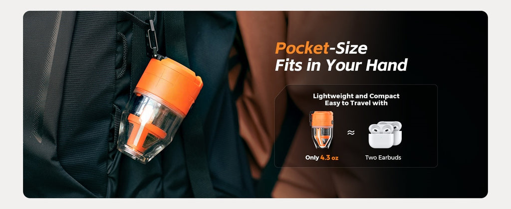 Max Pump 3 High Power Portable Air Pump | 5Kpa 500L/min Blazing-Fast Inflation | Built-in Camping Light | For Air Mattresses, Boats, Swim Rings & All Inflatables